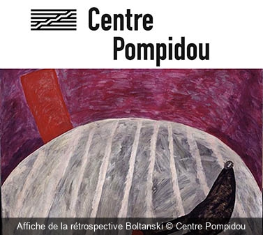 Résultat de recherche d'images pour "christian boltanski pompidou affiche"