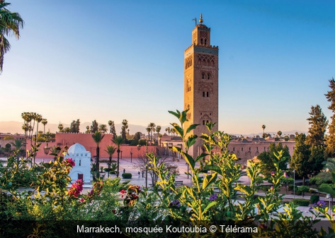 Marrakech, mosquée Koutoubia Télérama