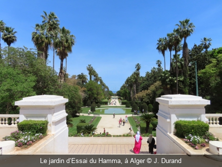 Le jardin d’Essai du Hamma, à Alger J. Durand
