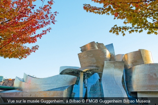 Vue sur le musée Guggenheim, à Bilbao FMGB Guggenheim Bilbao Museoa