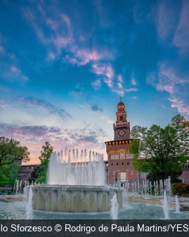 Le Castello Sforzesco Rodrigo de Paula Martins/YES MILANO