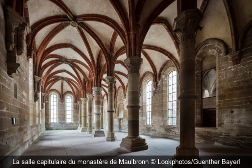La salle capitulaire du monastère de Maulbronn Lookphotos/Guenther Bayerl
