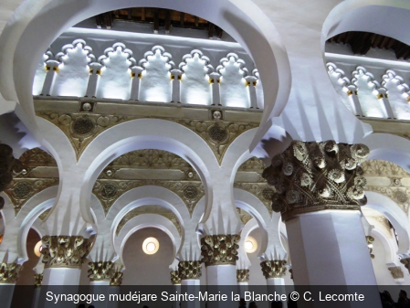 Synagogue mudéjare Sainte-Marie la Blanche C. Lecomte