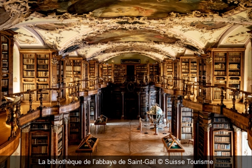 La bibliothèque de l’abbaye de Saint-Gall Suisse Tourisme