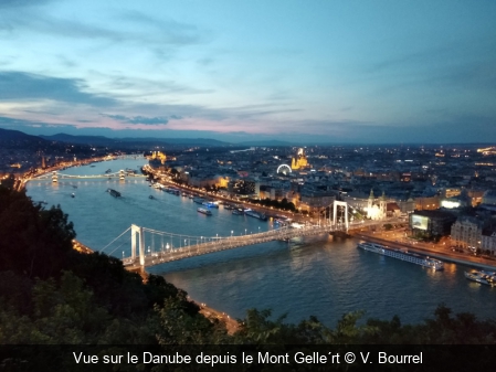 Vue sur le Danube depuis le Mont Gelle´rt V. Bourrel
