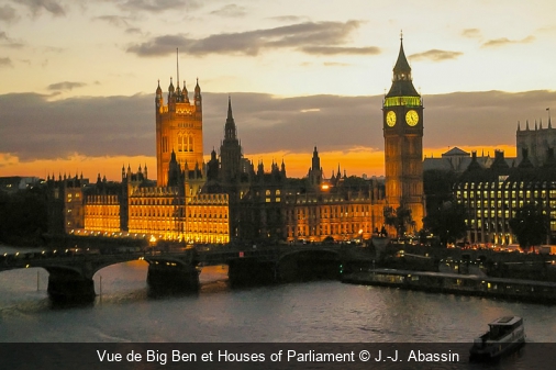 Vue de Big Ben et Houses of Parliament J.-J. Abassin