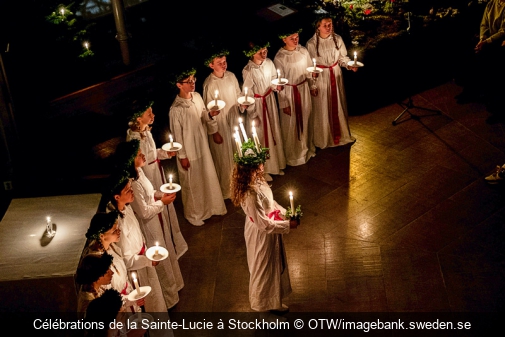 Célébrations de la Sainte-Lucie à Stockholm OTW/imagebank.sweden.se