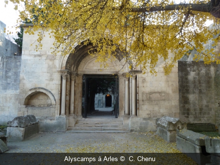 Alyscamps à Arles  C. Chenu