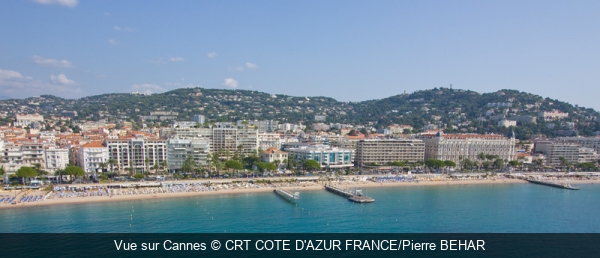 Vue sur Cannes CRT COTE D'AZUR FRANCE/Pierre BEHAR