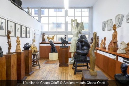 L’atelier de Chana Orloff Ateliers-musée Chana Orloff