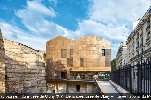 Le nouveau bâtiment du musée de Cluny M. Denancé/musée de Cluny – musée national du Moyen Âge