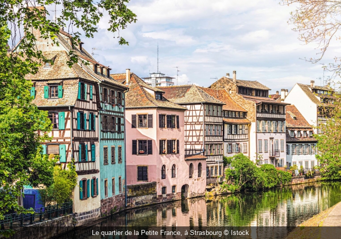 Le quartier de la Petite France, à Strasbourg © Istock