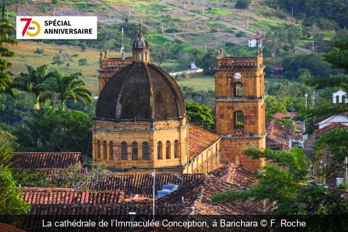 La cathédrale de l’Immaculée Conception, à Barichara F. Roche