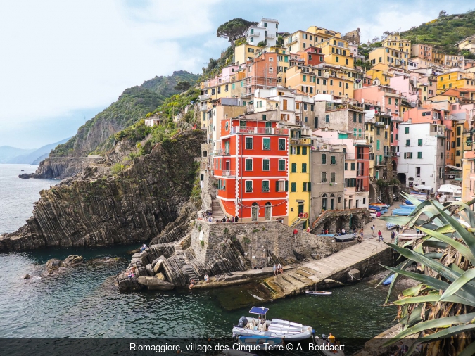 Riomaggiore, village des Cinque Terre © A. Boddaert