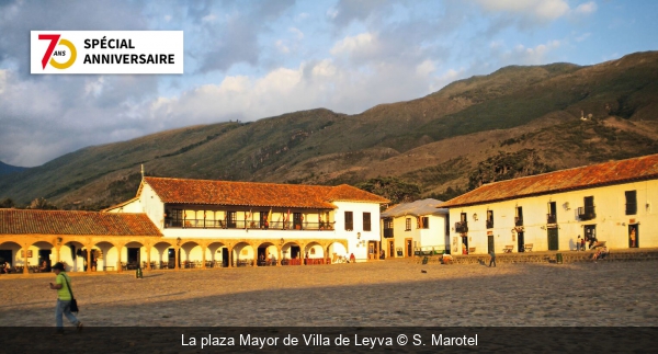 La plaza Mayor de Villa de Leyva S. Marotel