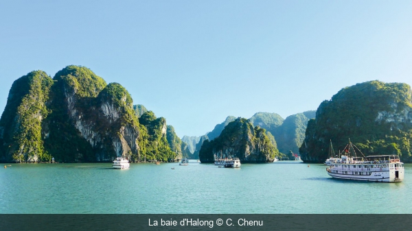 La baie d'Halong C. Chenu