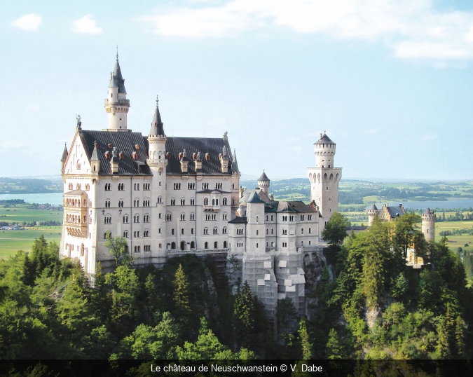 Le château de Neuschwanstein © V. Dabe