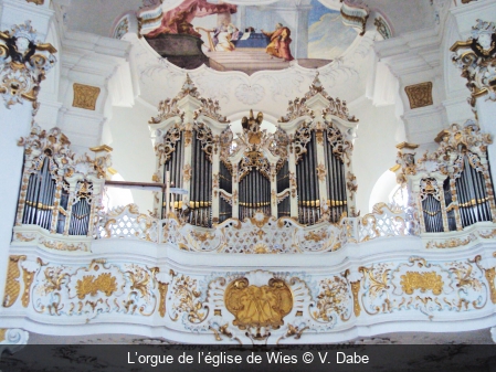 L’orgue de l’église de Wies V. Dabe