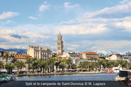 Split et le campanile de Saint-Domnius M. Lagrave