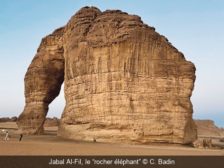 Jabal Al-Fil, le “rocher éléphant” C. Badin