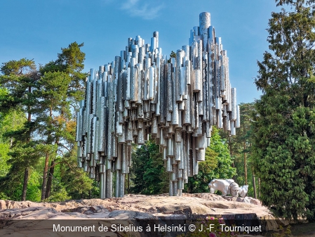 Monument de Sibelius à Helsinki J.-F. Tourniquet