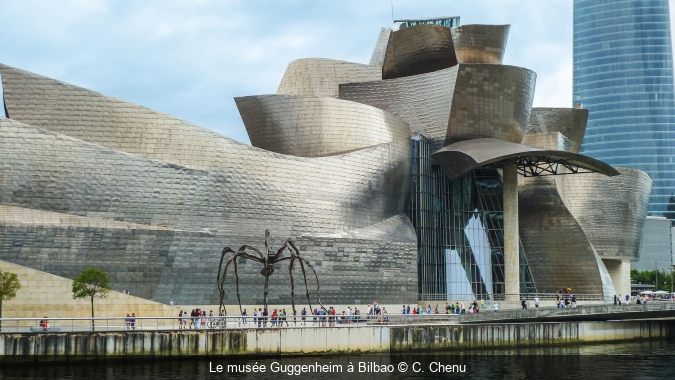 Le musée Guggenheim à Bilbao © C. Chenu