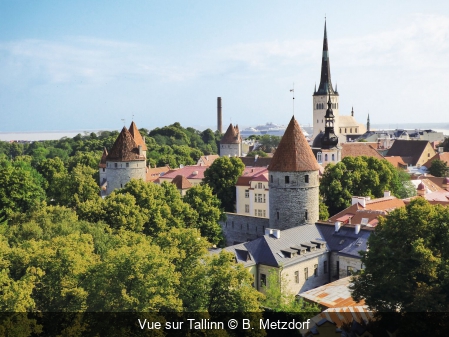 Vue sur Tallinn B. Metzdorf