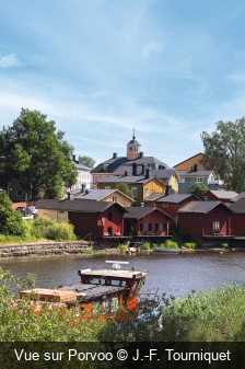 Vue sur Porvoo J.-F. Tourniquet