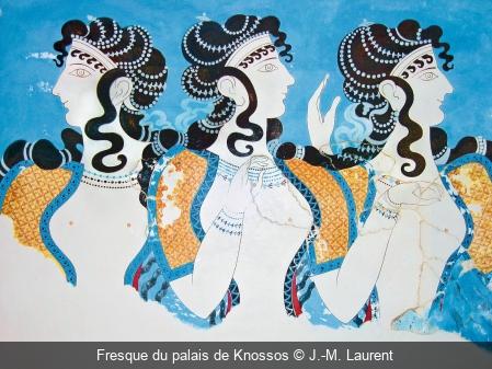 Fresque du palais de Knossos J.-M. Laurent