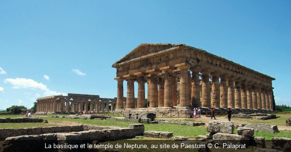 La basilique et le temple de Neptune, au site de Paestum C. Palaprat