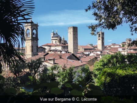 Vue sur Bergame C. Lecomte