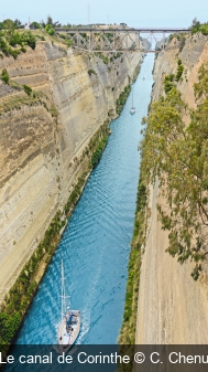 Le canal de Corinthe C. Chenu