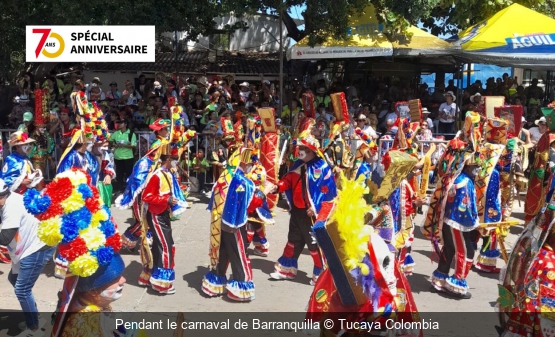 Pendant le carnaval de Barranquilla Tucaya Colombia