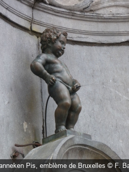 Le Manneken Pis, emblème de Bruxelles F. Bastian