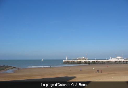 La plage d'Ostende J. Bons