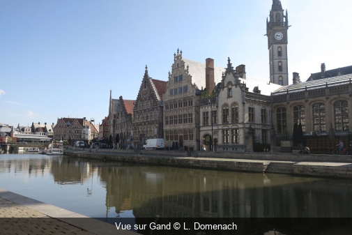 Vue sur Gand L. Domenach