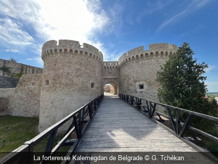 La forteresse Kalemegdan de Belgrade G. Tchékan