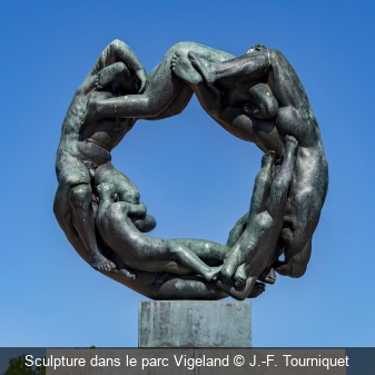 Sculpture dans le parc Vigeland J.-F. Tourniquet