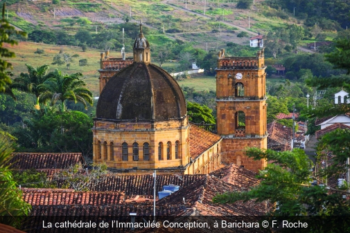 La cathédrale de l’Immaculée Conception, à Barichara F. Roche