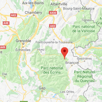 serre chevalier sur la carte de france Résidence de Serre Chevalier : résidence de vacances Hautes Alpes 