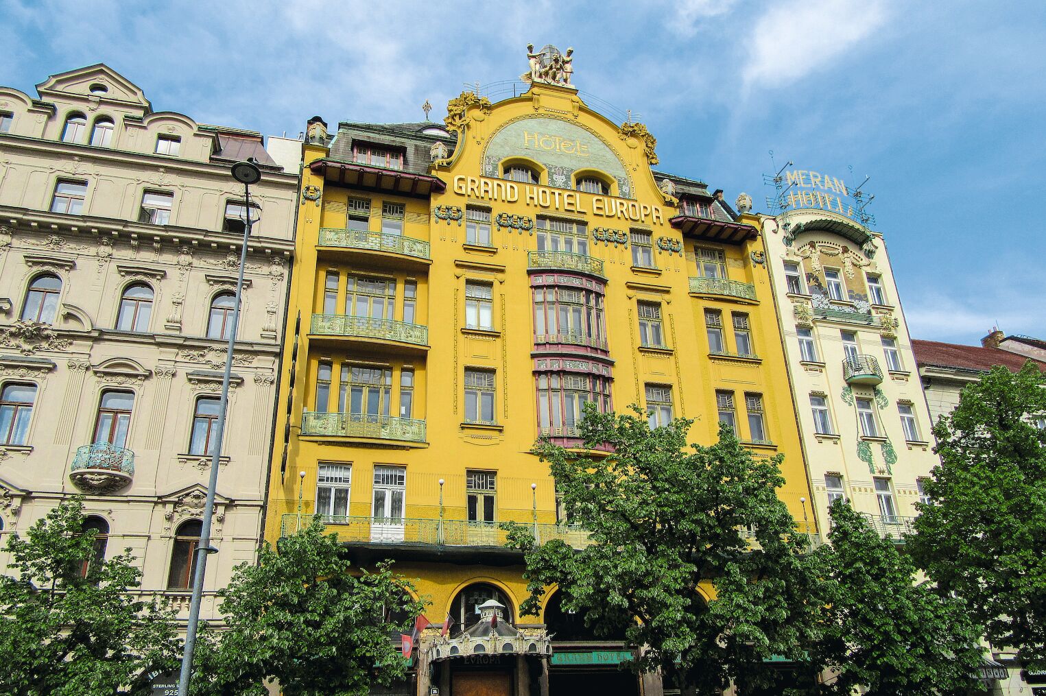 Art nouveau à Prague, en République Tchèque