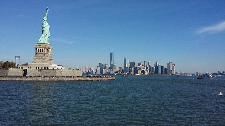 La statue de la Liberté à New York, symbole de tout un pays