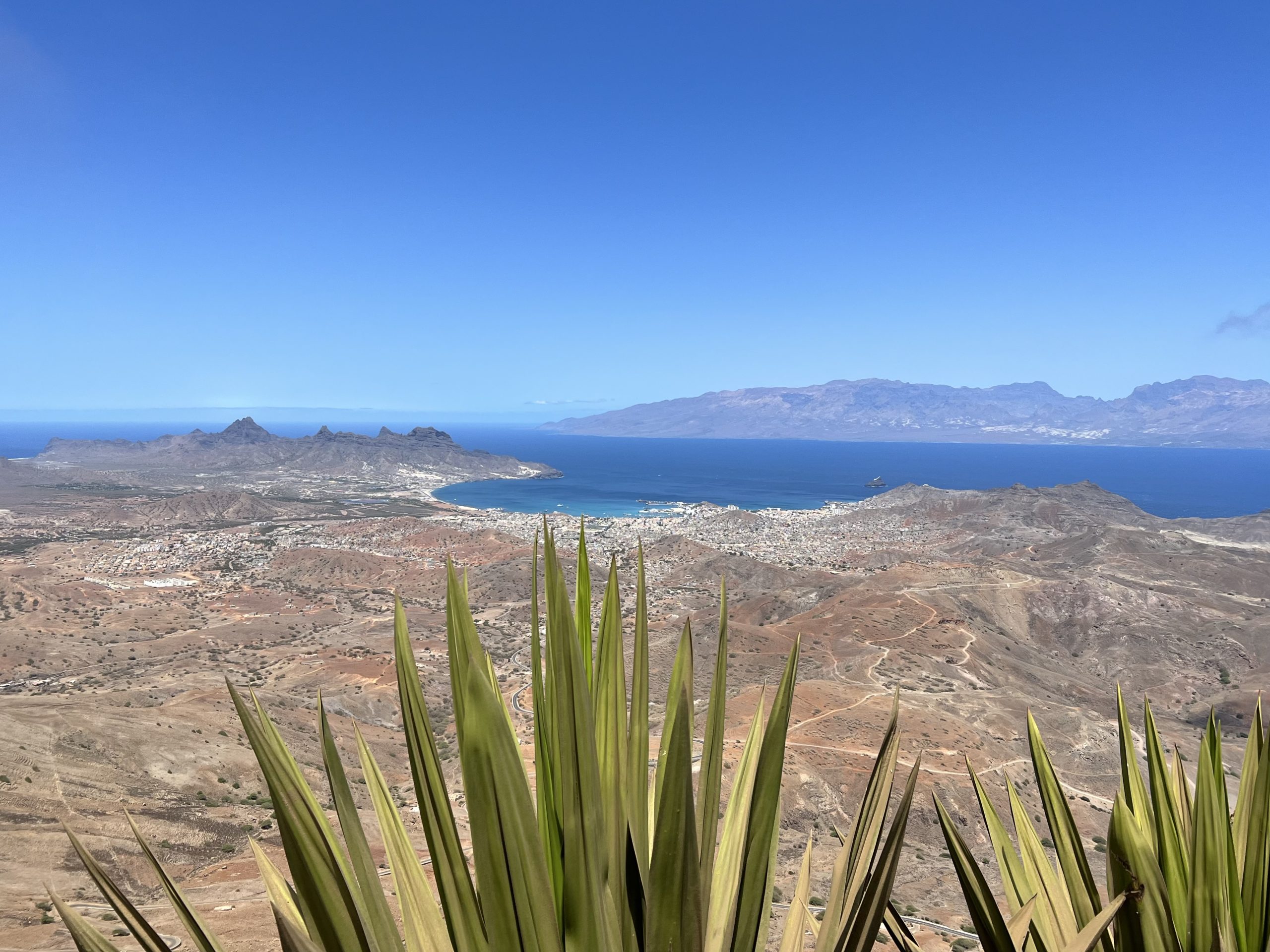 Vue sur Mindelo, capitale culturelle du Cap-Vert