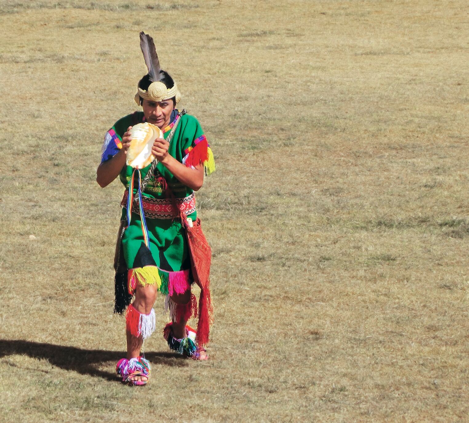 Pendant la fête du Soleil à Cuzco